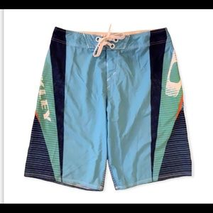 Oakley board shorts, swimming, side zip pocket, 34w